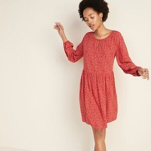 Old Navy Soft-Woven Keyhole Swing Dress
